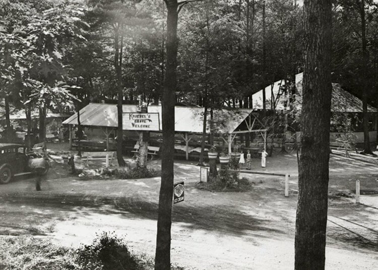 Knoebel Family Starts Providing Picnic Tables and Benches as well as Selling Refreshments