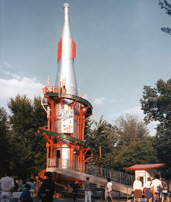 1964 - Sky slide