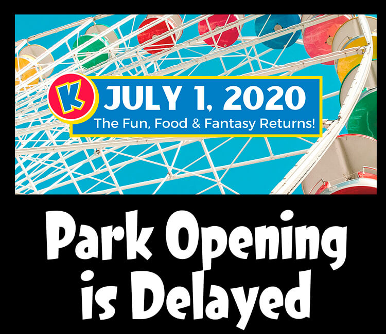 2020 - Delayed opening