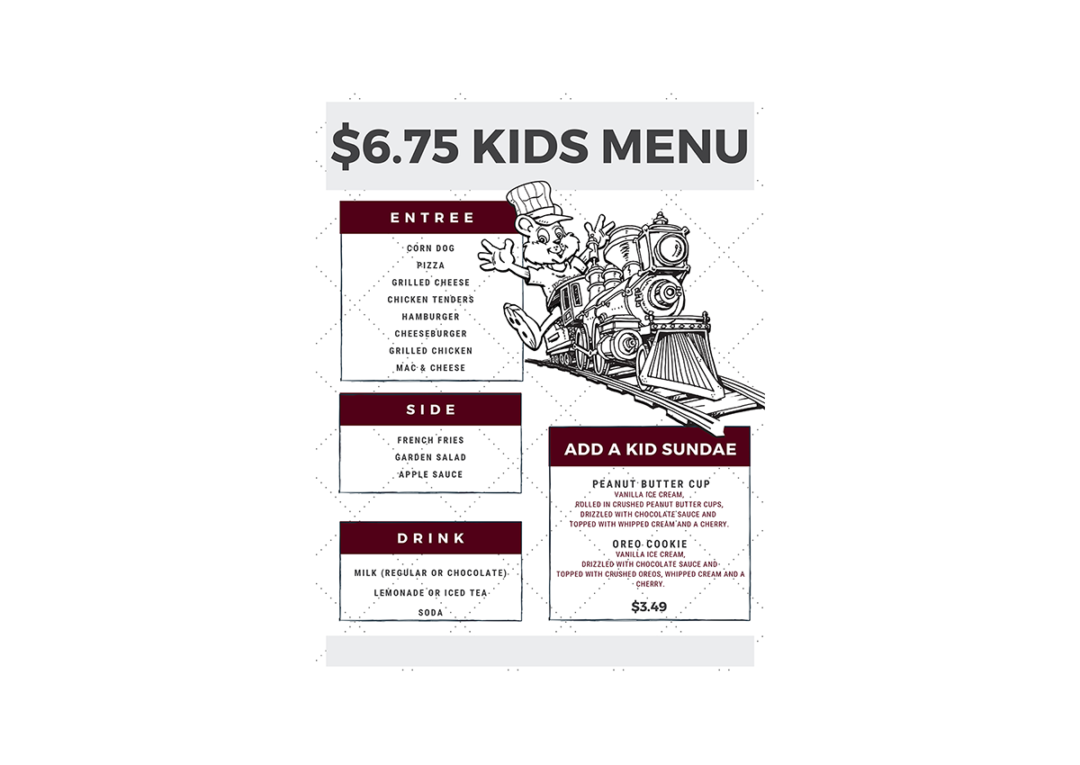 Kids Menu