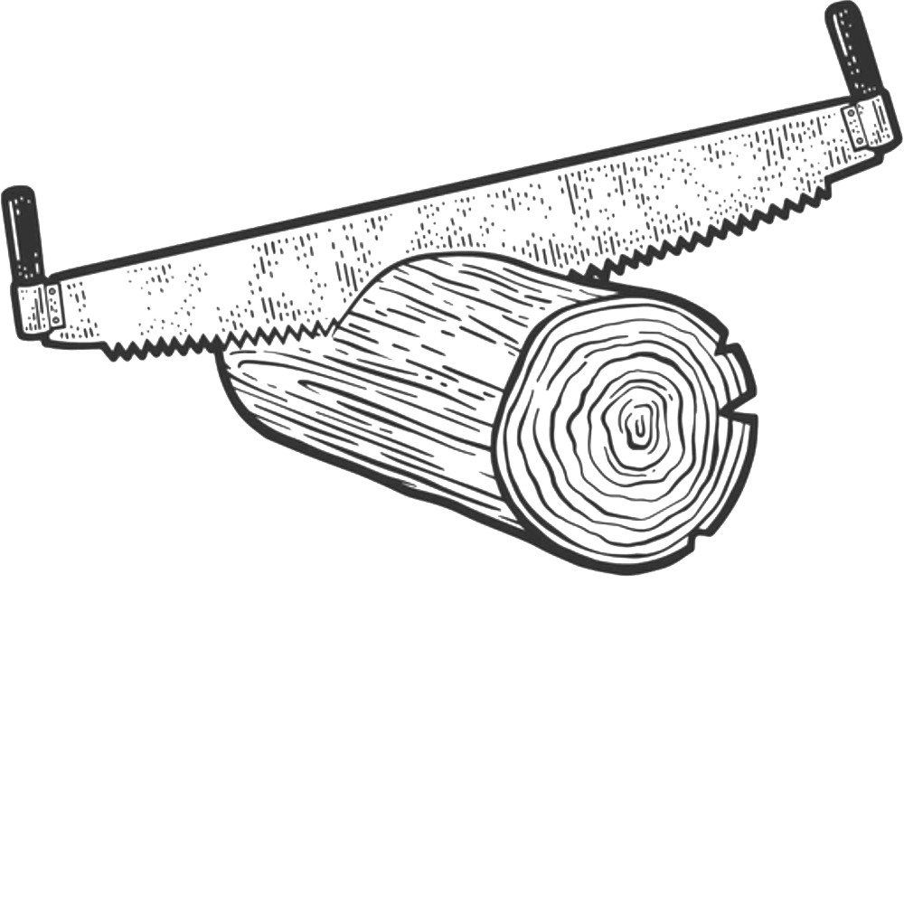 Sketch of sawmill