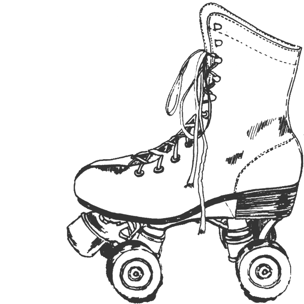 Sketch of Roller Skate