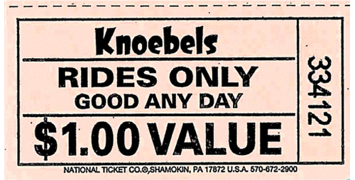 Rides Only $1.00 Ticket