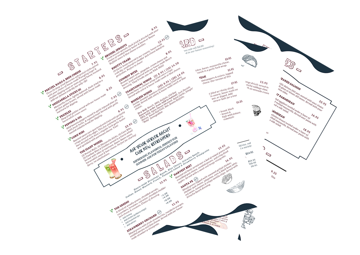 NP Summer Menu 2026