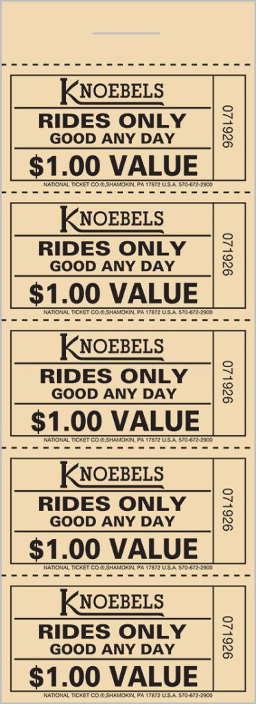 $20.00 Ticket Book