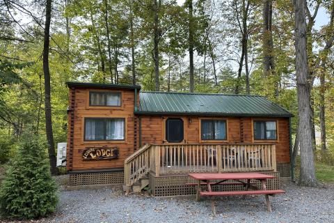 Knoebels Campground - Deluxe Cabins