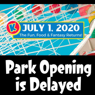 2020 - Delayed opening
