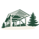Covered Bridge - Vintage Badge
